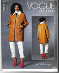 Vogue Patterns V1711A Misses Jacket, A (S-M-L-XL-XXL), White