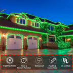 100ft LED Rope Lights Outdoor, 720 LED Connectable and Flexible Tube Lights with