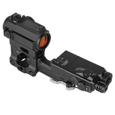 AWETHE Tactical Fast Mount Extension Support 20mm Picatinny for DBAL PEQ NGAL