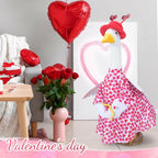 Cutecrop Valentine Porch Goose Outfits for 23" High Cement or Plastic Patriotic