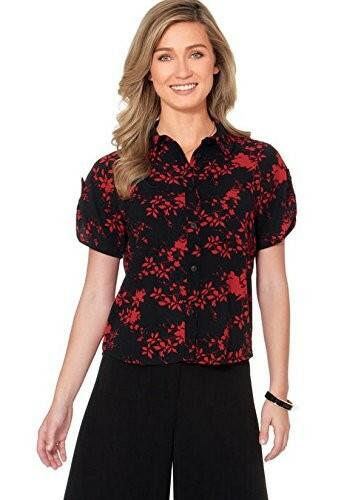 McCall's Patterns Misses' Raglan Sleeve, Button-Down Shirts and Tunics
