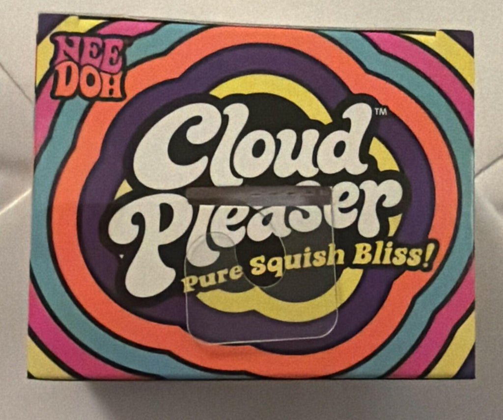 Authentic Schylling Nee Doh Cloud Pleaser Squishy Tactile Purple