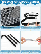 Luces 100th Days of School Costume, Boys Old Man Costume Vest Hat Accessories,
