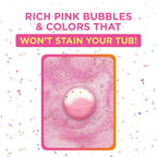 Birthday Cake Bath Bombs for Women Girls & Kids - Relaxing Pink Bubble Bath Bomb