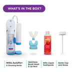 Willo Fully Automatic Kids U-Shaped Electric Toothbrush - 2 Brushing Timers,