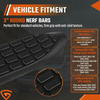 Replacement Step Pad for 3" Round Nerf Bars - Set of US SHIP
