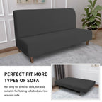 Easy-Going 100% Waterproof Futon Cover, Dual Waterproof Couch Cover for Futon,