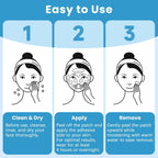 LadPemo Anti-Wrinkle Patches – 208 PCS Facial Wrinkle Patches, Face Tape for