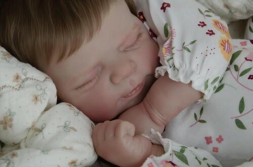 Anano 18" Reborn Baby Doll Vinyl Full Body Girl