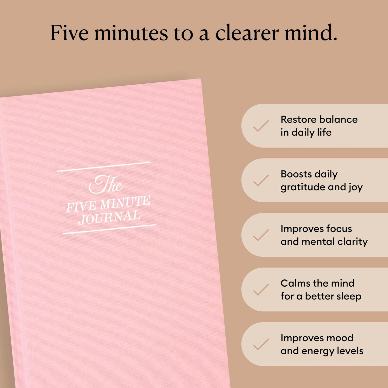 Intelligent Change: The Five Minute Journal - Daily Gratitude Journal for