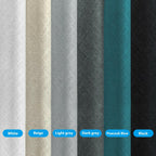 MaKefeile Room Divider Curtains Total Blackout Privacy Curtain Panel Room