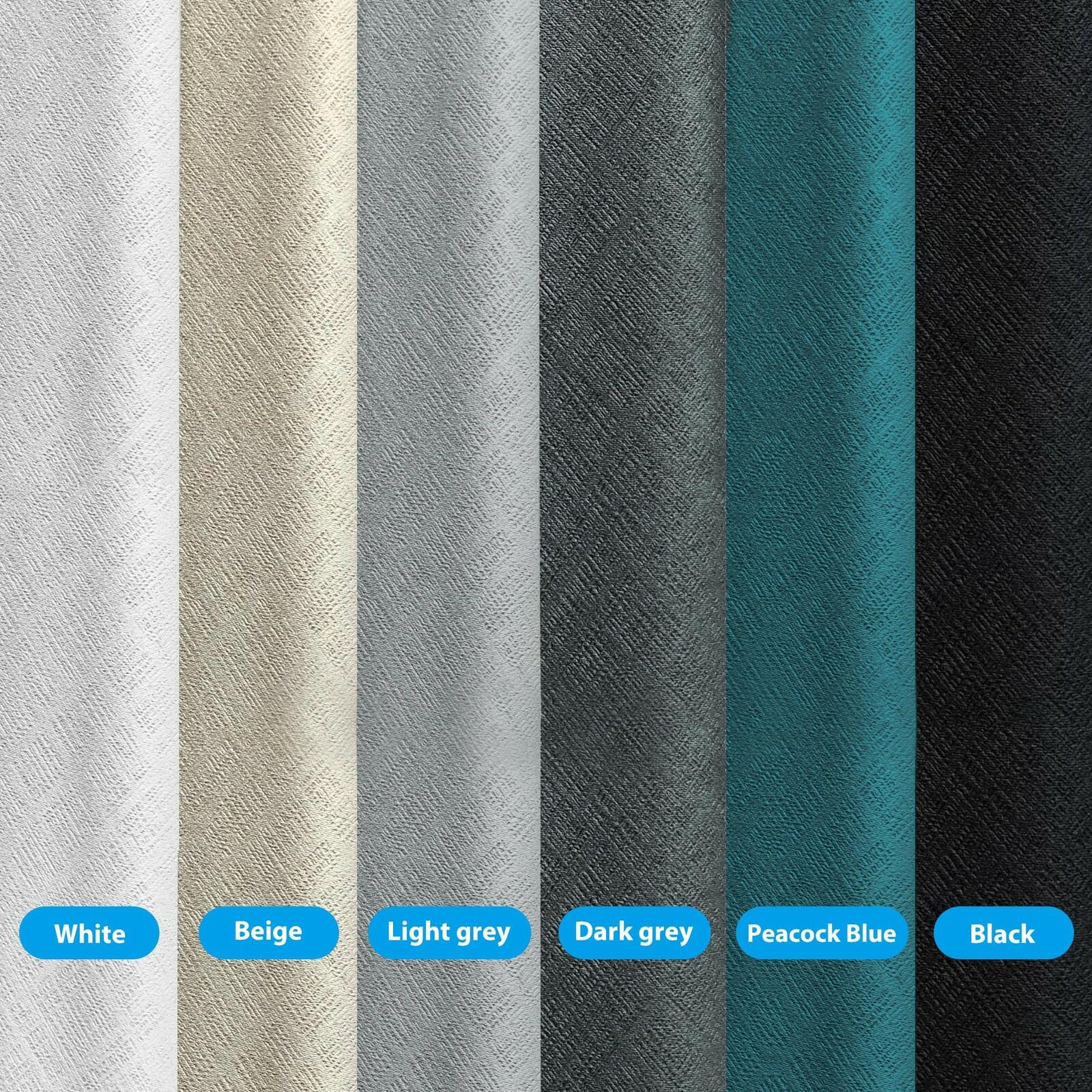 MaKefeile Room Divider Curtains Total Blackout Privacy Curtain Panel Room