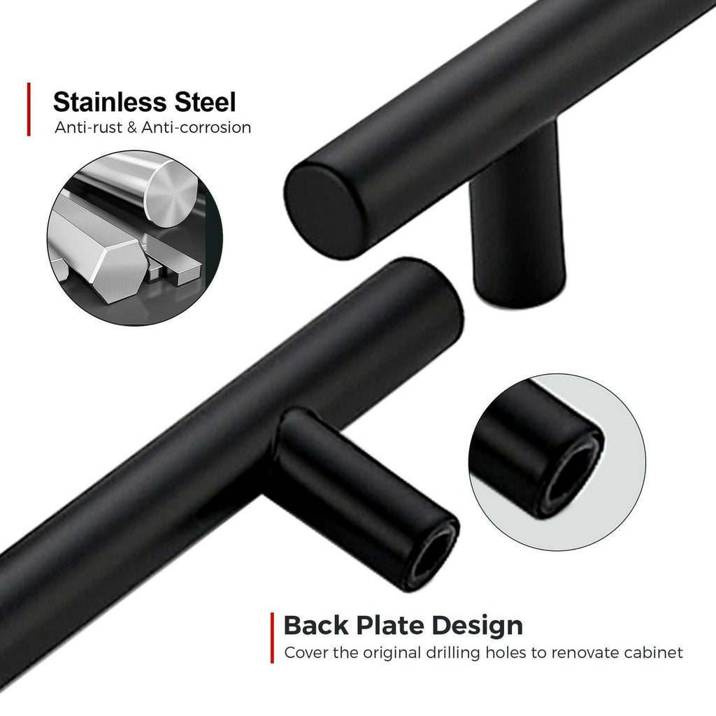 JOY DECOR 20 Pack 6-3/8 Inch Cabinet Pulls Kitchen Cabinet Handles with 4 Inch