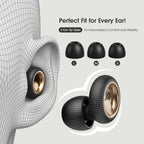 Vosaf Ear Plugs for Sleeping, 45dB Silicone Ear Plugs for Noise Reduction,