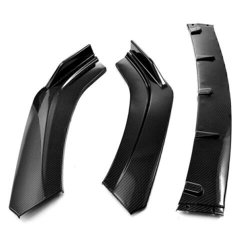For Mercedes-Benz Car Front Bumper Lip Spoiler Splitter Body Kits Carbon Fiber
