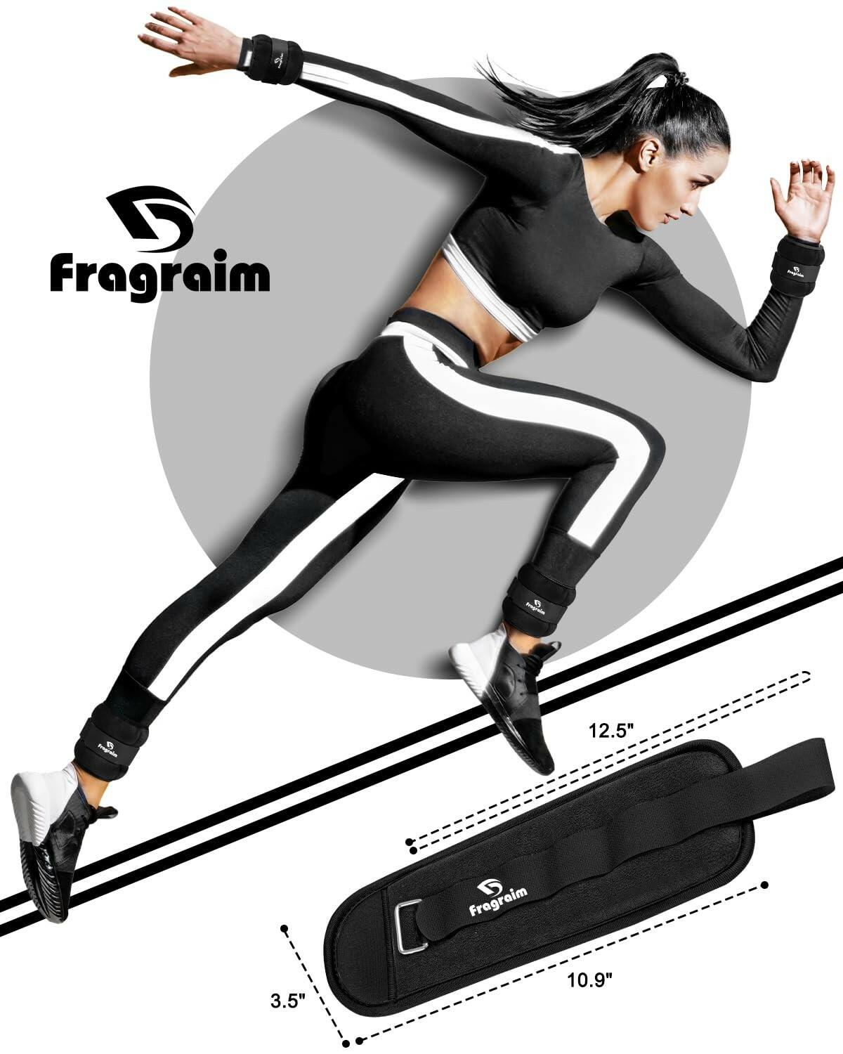 Ankle Weights, 1.5 Lbs X 2 Wrist Leg Arm Weights for Women and Men, Comfortable
