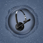 LEVN Wireless Headset 5.2, Wireless Headset with Mic for Work with(Noise