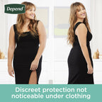 17 count Depend Fresh Protection Adult Incontinence & Postpartum Bladder Leak