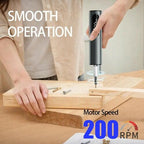 Multi-Functional Electric Screwdriver Set - Cordless Stick Drill w/Wireless