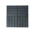 42 Pack Interlocking Deck Tiles, 12"x12"x0.8" Plastic Patio Flooring Outdoor