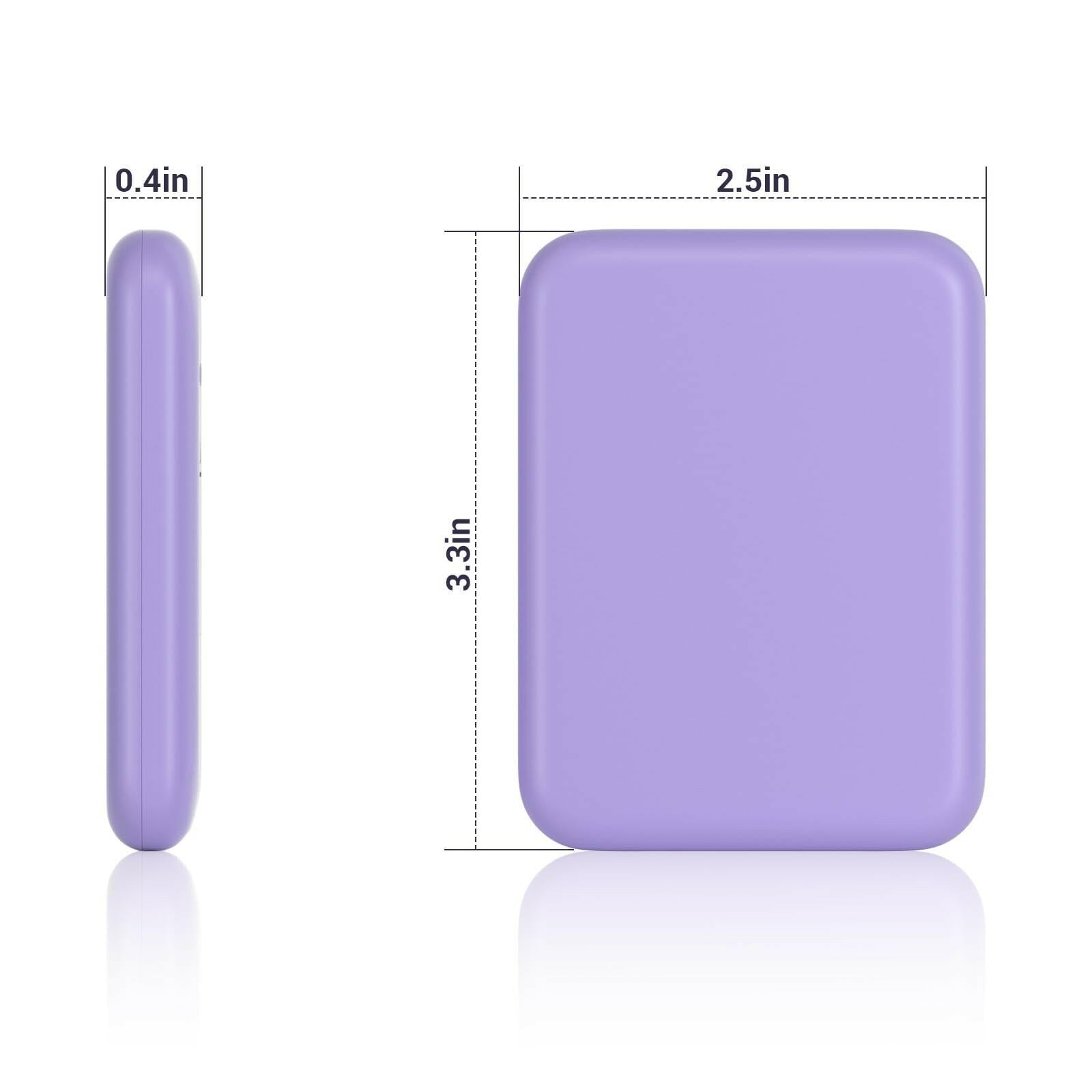 Kintion Pocket Mirror, 1X/3X Magnification LED Compact Travel Makeup Mirror with