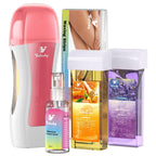 Vuteehy Roll on Wax Kit, Roll on Waxing Kit for hair removal, Waxing Kit for