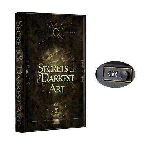 Fake Book Safe Box Combination Lock Hidden Storage Darkest Art Large