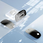TENMOS M18 Bluetooth Mouse, USB C Rechargeable Wireless Mouse, Triple Mode (Dual