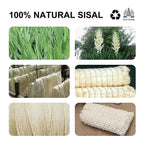 8 Pack Soap Bag Natural Sisal Soap Saver Bag Pouch Mesh Waste Exfoliating