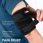 Open Box - FEATOL Bicep Tendonitis Brace Compression Sleeve Support, Upper Arm