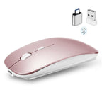 PEIBO Bluetooth 5.2 Mouse, Rechargeable Wireless Mouse for MacBook, iPad Pro,