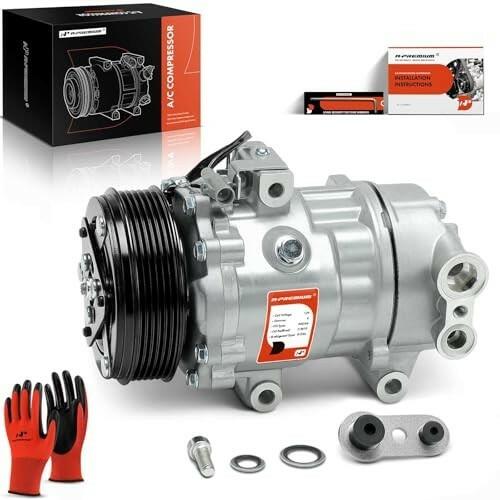 Air Conditioner AC Compressor with Clutch Compatible with Pontiac Vibe 1.8L