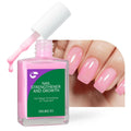 Nail Polish Strengthener and Growth Treatment: Pink Gelike EC 6 in 1 Natural