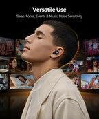 Ear Plugs for Sleeping 45dB Noise Cancelling Ear Plugs for Noise Reduction &