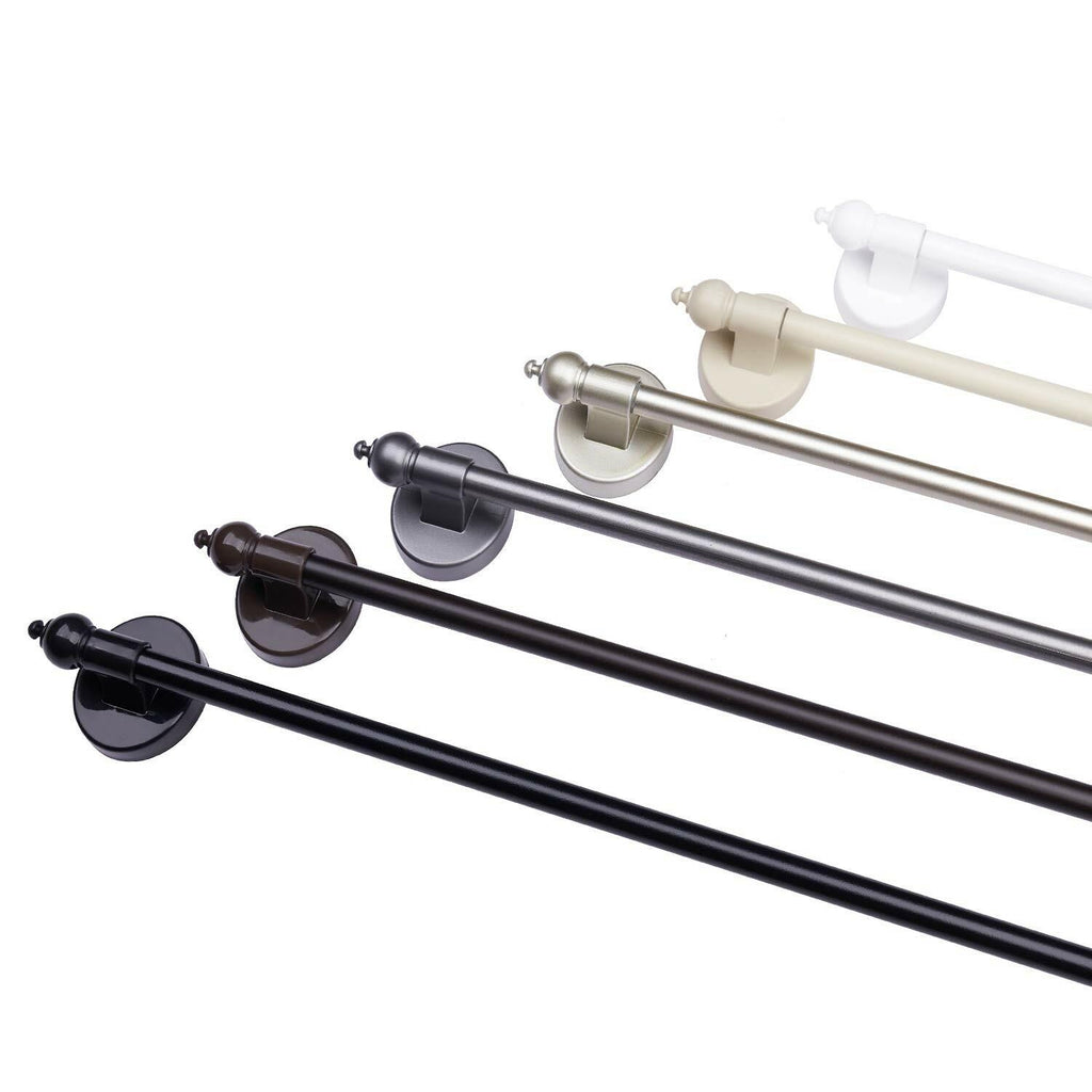 WL.Rocaille Magnetic Curtain Rods for Metal Doors and Window, Multi-Use