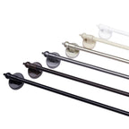 WL.Rocaille Magnetic Curtain Rods for Metal Doors and Window, Multi-Use