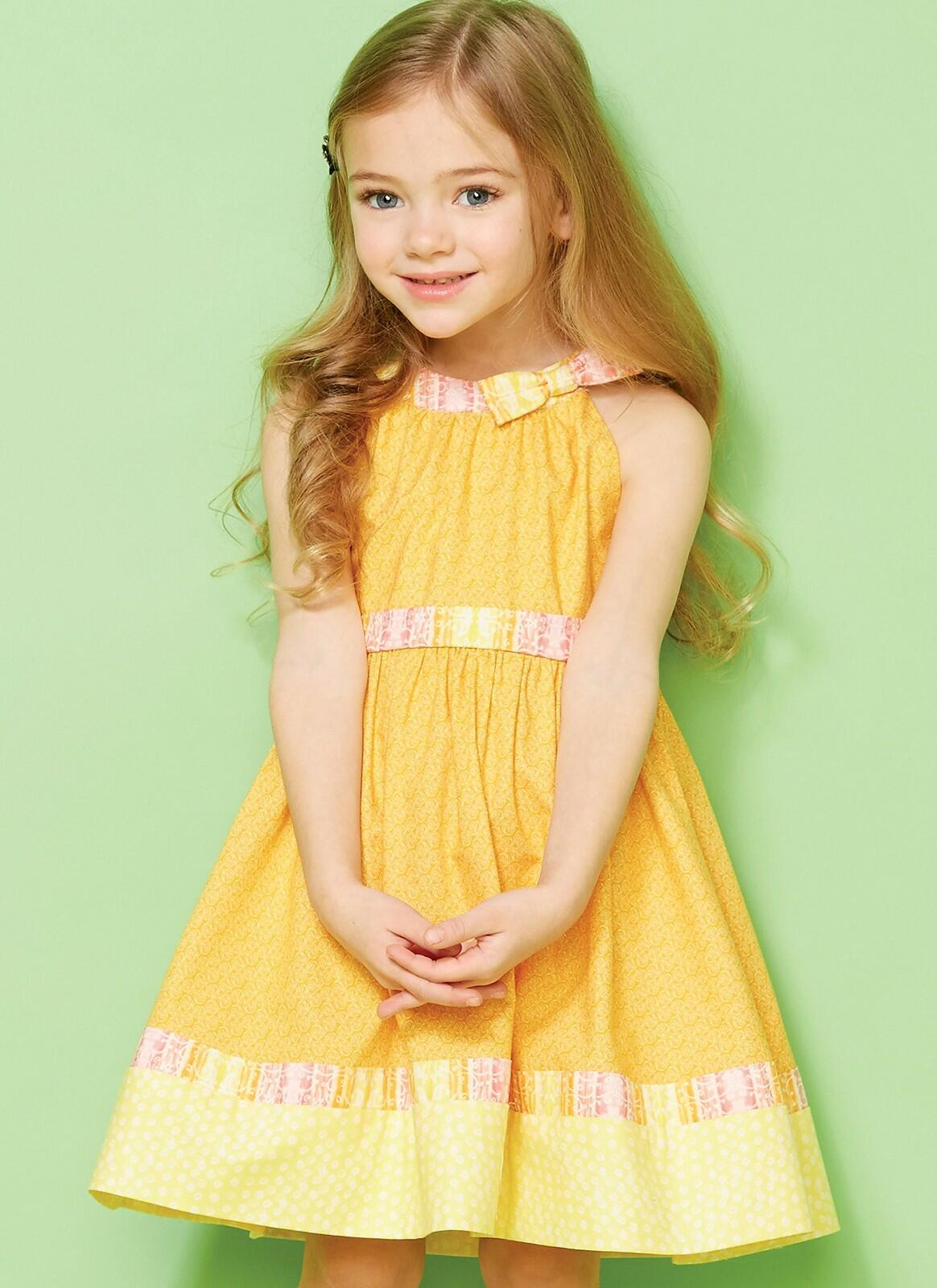 McCall Pattern Company Kwik K0232 Sewing Pattern, Size XXS-XS-S-M-L Girls' Lined