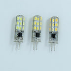 G4 LED Bulb Warm White 12V AC220V Silicone 360° Replace Halogen Lamp