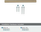 3 Pack Amerock | Cabinet Pull | Golden Champagne | 3-3/4 inch (96 mm) Center to