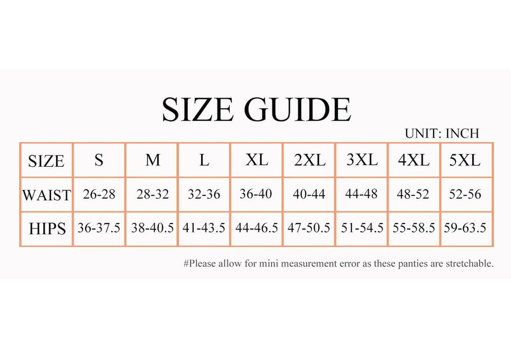 3 Pack XL YLHONE Women's Washable Incontinence Panties | Reusable Leakproof