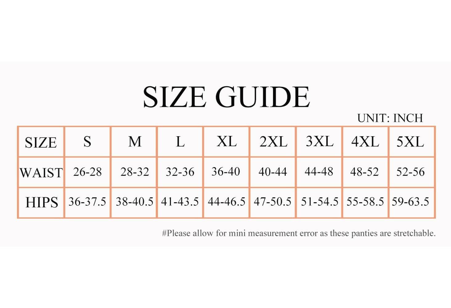 3 Pack XL YLHONE Women's Washable Incontinence Panties | Reusable Leakproof