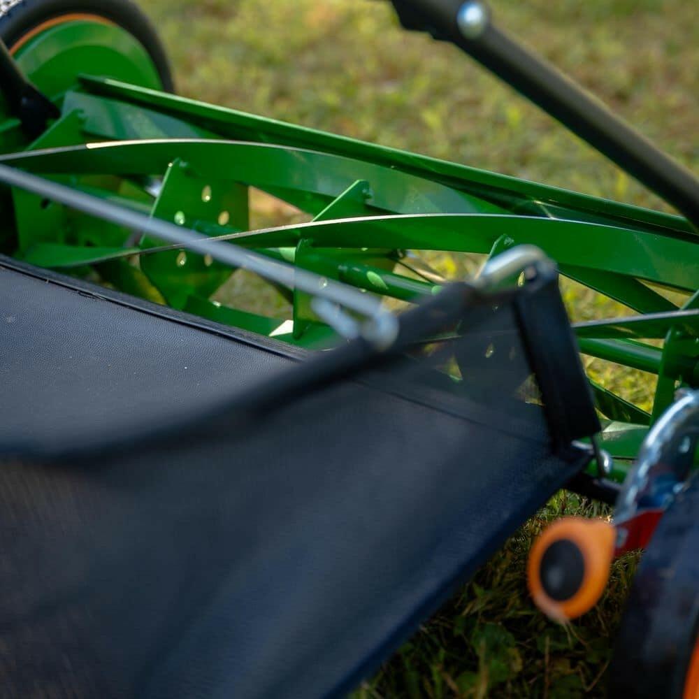 Scotts 20in Manual Walk Behind Reel Lawn Mower Grass Catcher