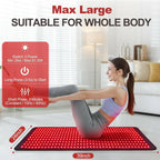 Pedete Red Light Therapy Mat for Body, Holiday Birthday Gifts for Women Men,