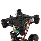 Halearo Brushless 3 Axes Camera Stabilizer Lightweight CNC Aluminum Alloy for FPV Cameras Ultra Stable Construction Black