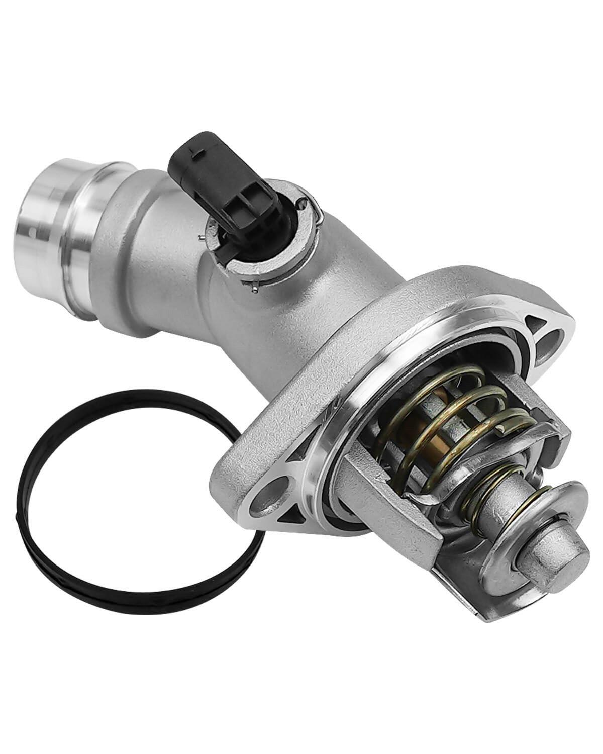 ULZOZN Engine Coolant Thermostat Housing Assembly Fit for Hyundai Elantra