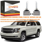 2 PACK GTMOTO D3S Xenon Bulb for 2015 2016 2017 2018 2019 2020 Chevrolet Chevy