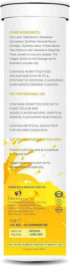 15 Tablet, Pack of 4 PURITEO Vitamin C 1000mg Effervescent Tablets - Potent