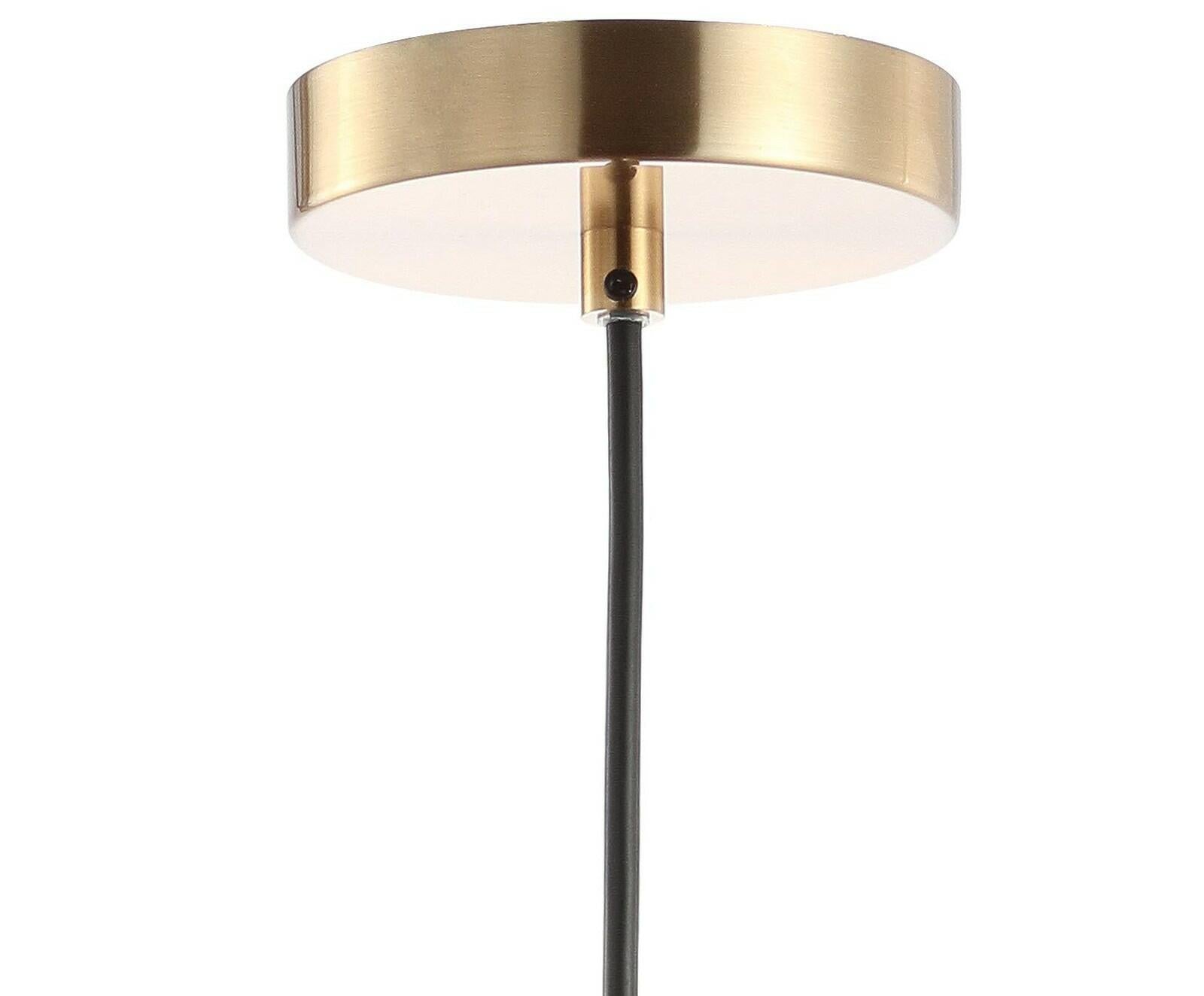 JONATHAN Y Apollo 6" Metal LED Pendant Contemporary Dimmable Adjustable JYL6131A