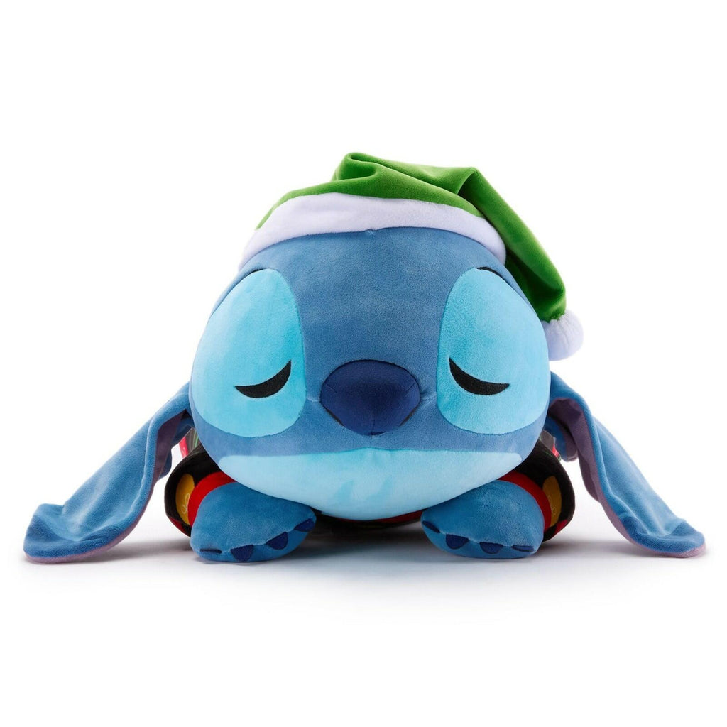 Disney Store Official Cuddleez Plush – Stitch Holiday - Big Plush - Super Soft &