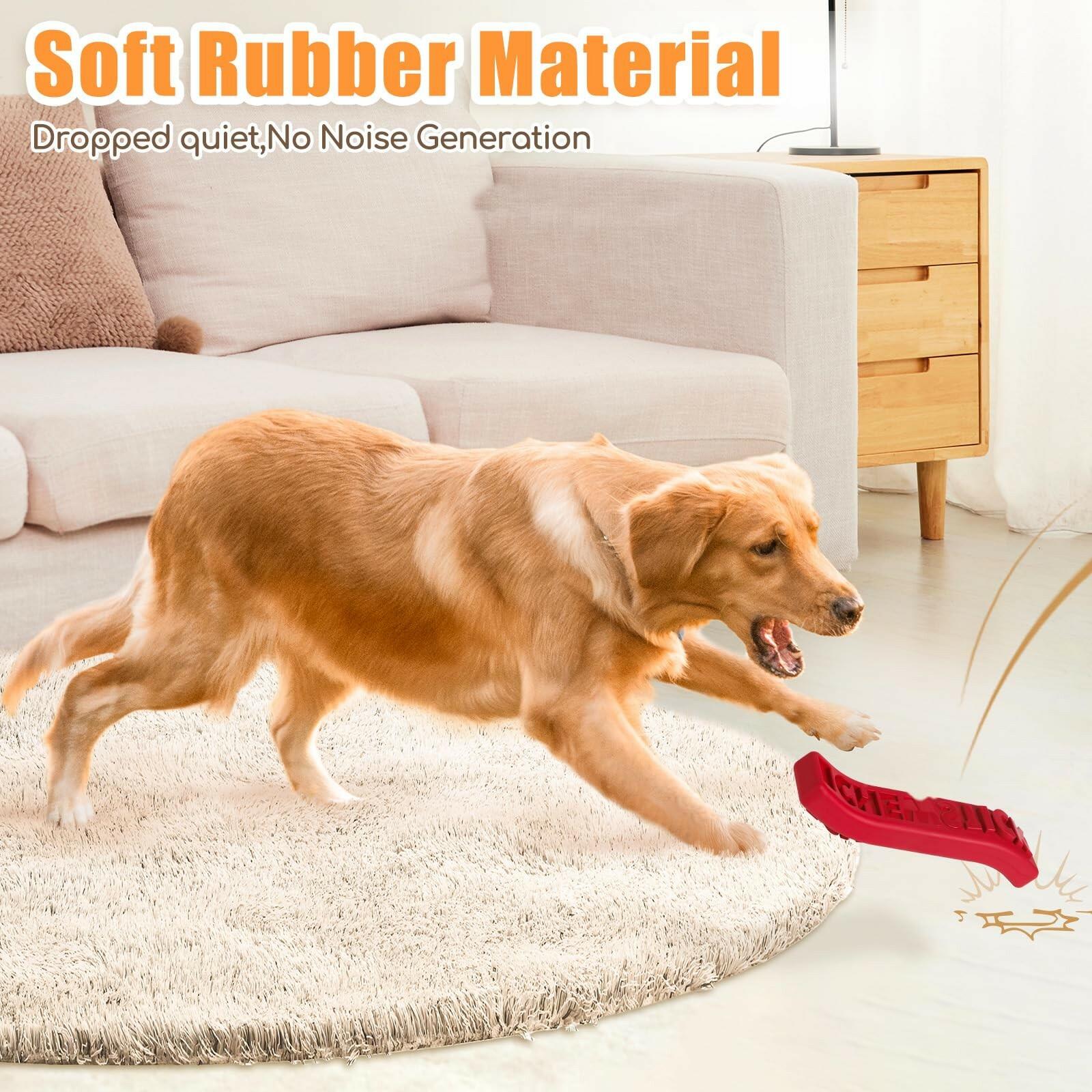 Moonorange Dog Chew Stick Toy,Interactive Treat Dispensing Puppy Toys,Durable